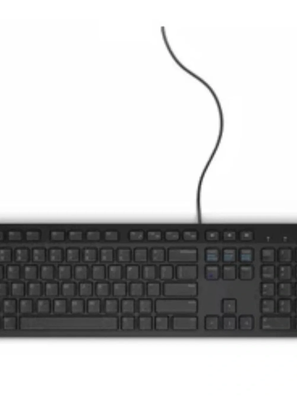 Dell Black Wired USB Full-Size Keyboard